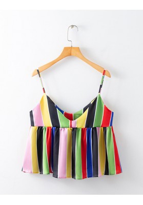 Color Striped Camisole